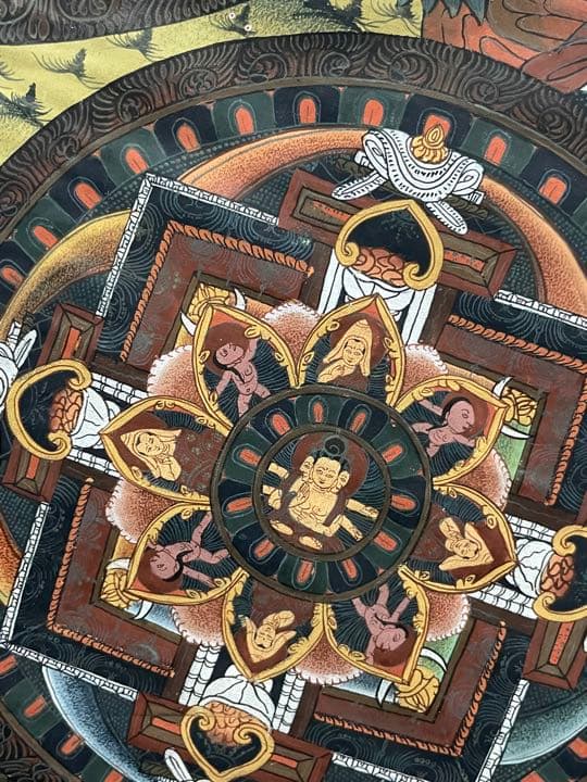 マンダラ　曼荼羅　大　ネパール