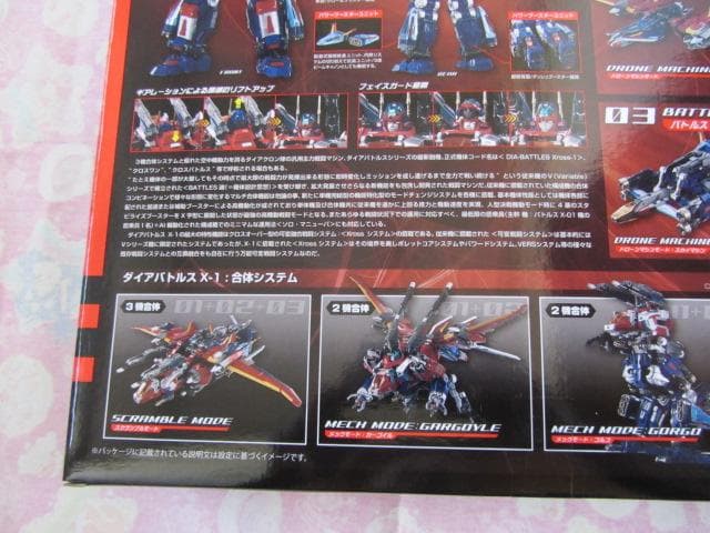 ダイアクロン T-SPARK DA-109 ダイアバトルス X-1 可動フィギュ