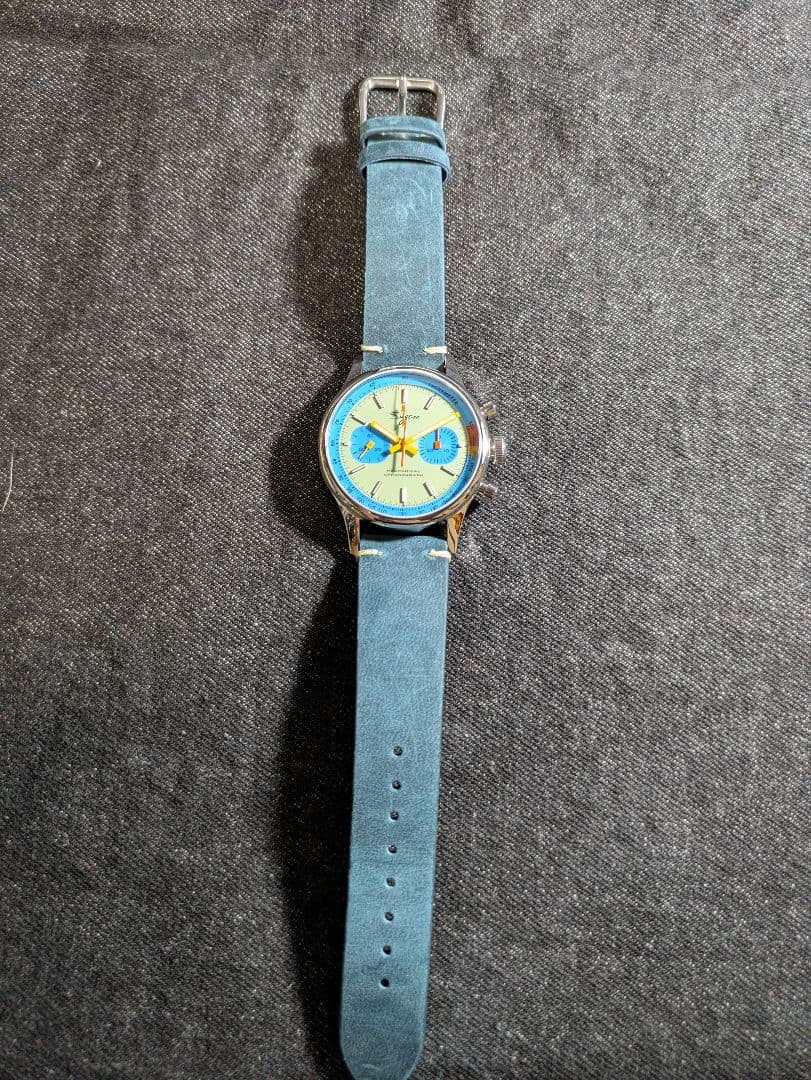 Sugess メカニカル クロノグラフ 腕時計