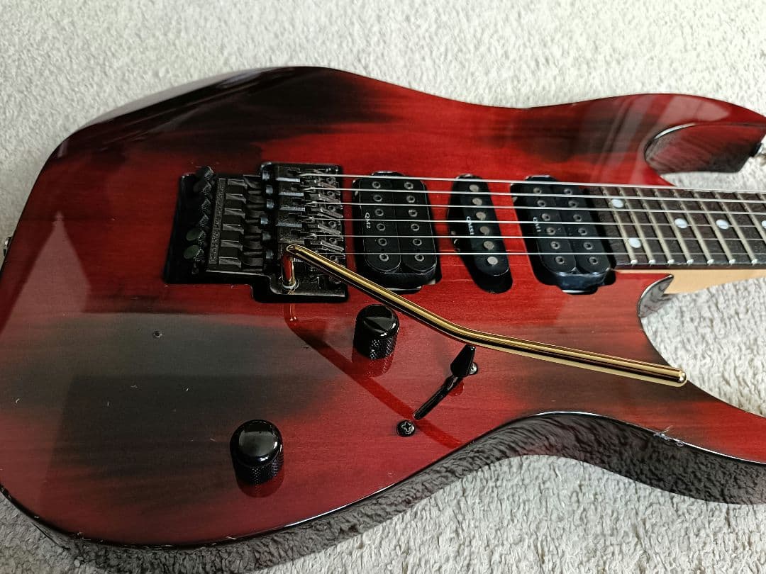 【日本製フジゲン】Ibanez RG685 Burnt Trans Purple