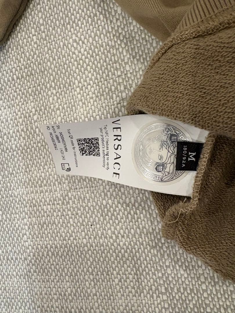 VERSACEヴェルサーチ MITCHEL FIT ブラウンパーカー