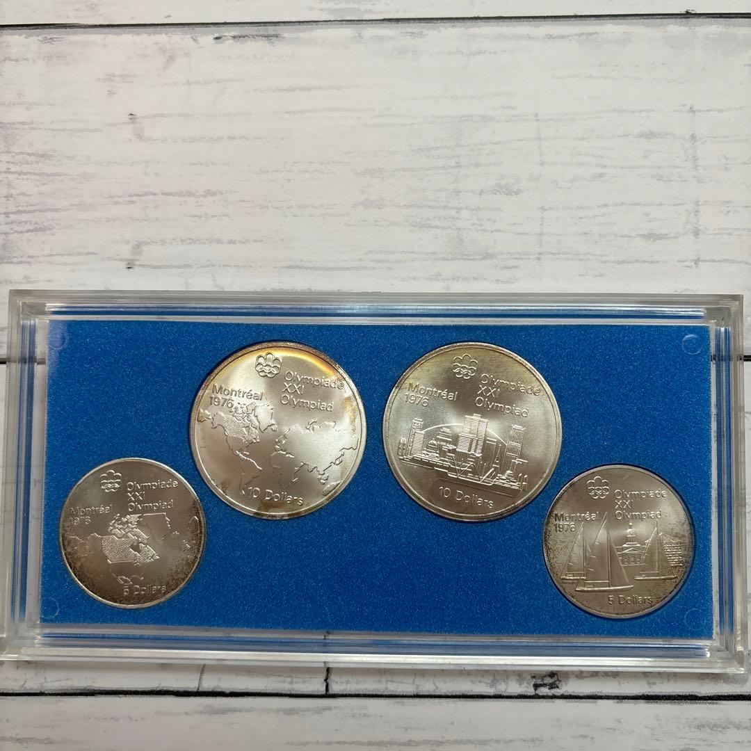 第21回 オリンピック モントリオール大会 記念銀貨 B98112