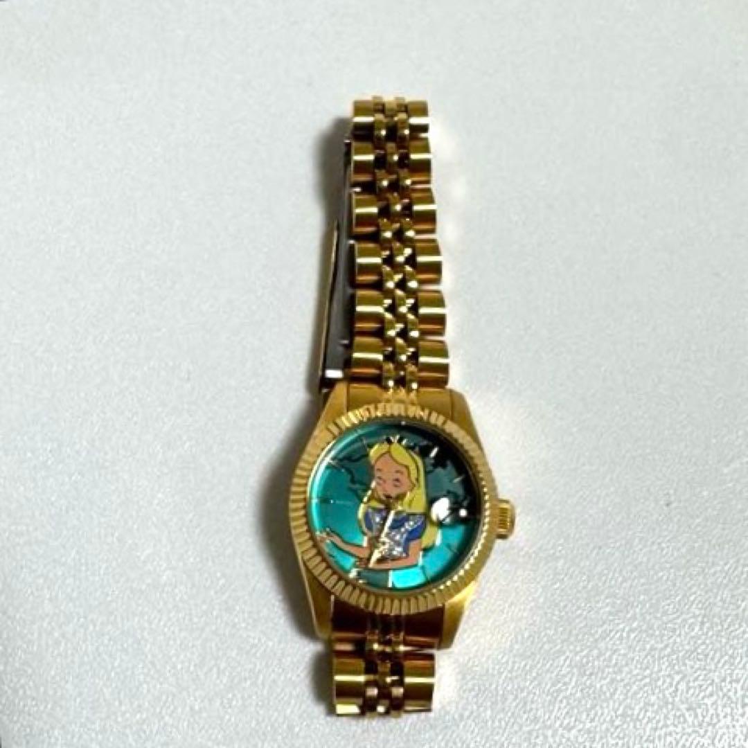 ❤️美品！稀少！完売品！あちゃちゅむxディズニーアリスコラボ 腕時計