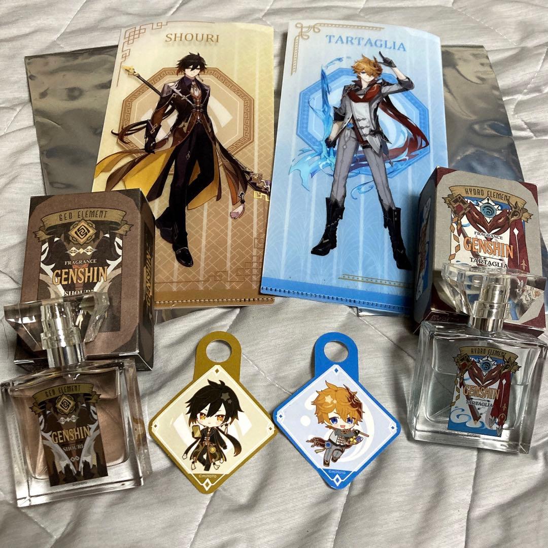6点 タルタリヤ 鍾離 香水 GIGO ファイル スイパラコラボ 食品タグ 原神 6点 タルタリヤ 鍾離 香水 GIGO ファイル スイパラコラボ 食品タグ 原