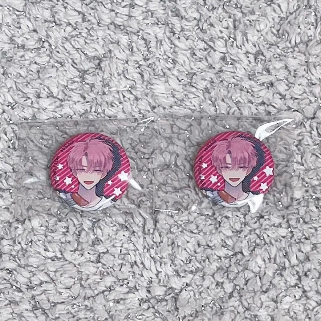 多聞くん今どっち！？ 白泉社 漫福ガチャ 福原多聞 ミニ缶バッジ 2点