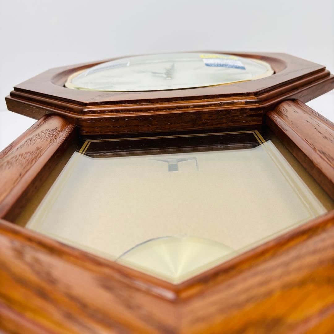 【未使用】SEIKO アンティーク調柱時計　RQ322B 昭和レトロ