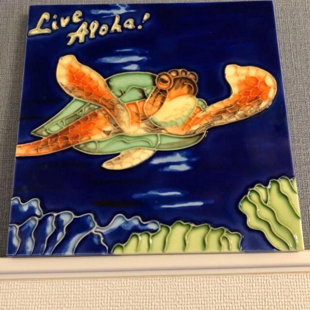 ウミガメ タイルアート Live Aloha! - メルカリ