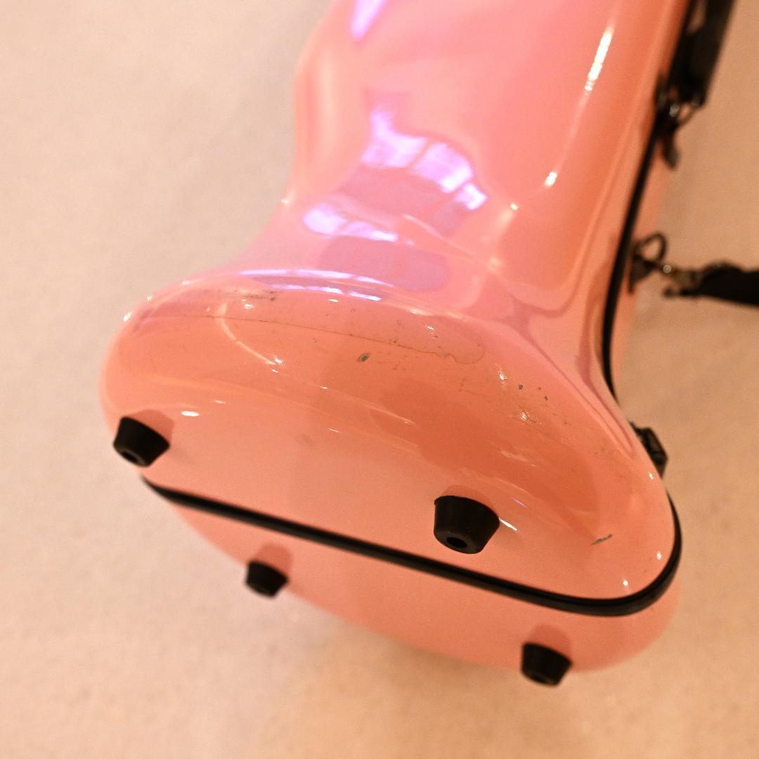 【中古美品】C.C.シャイニーケースII トロンボーン用 パステルピンク