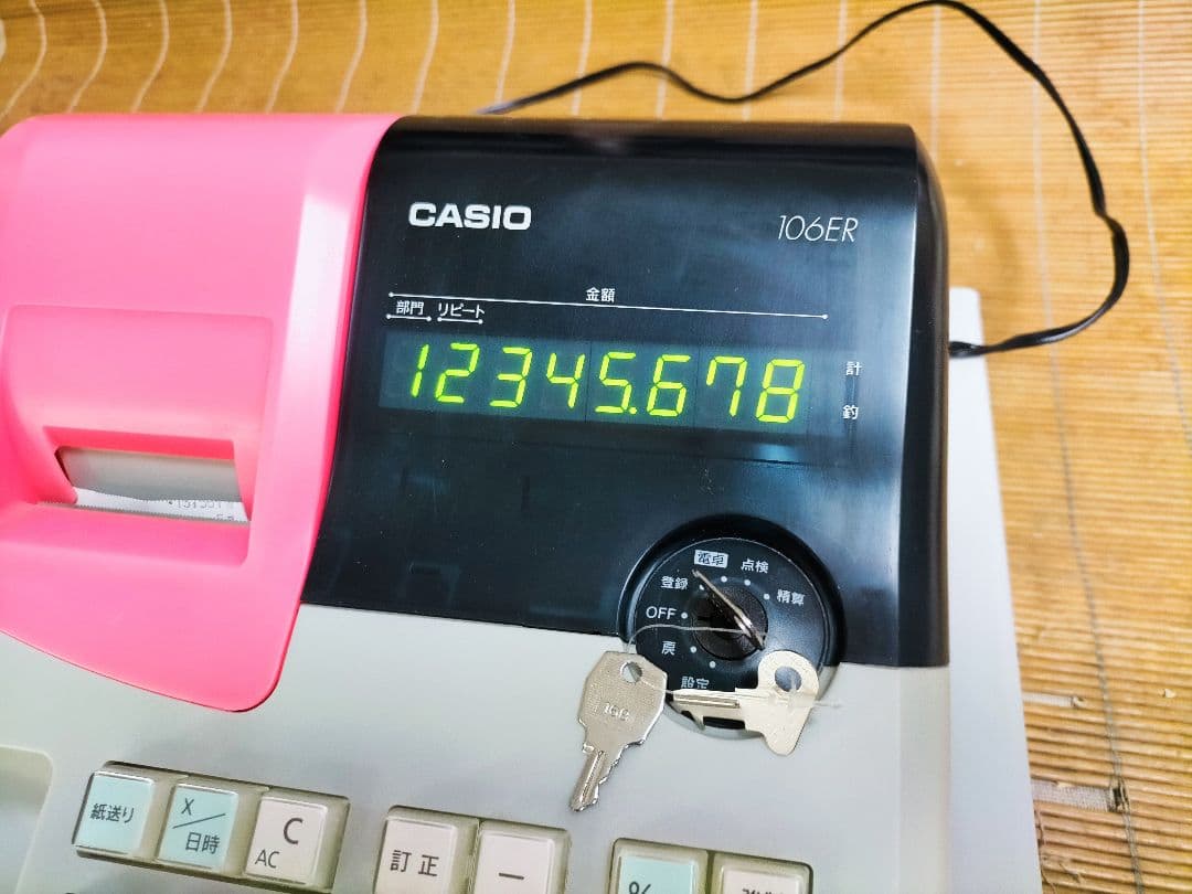 カシオレジスター 106ER 簡単便利特殊 送料込 291194 - メルカリ
