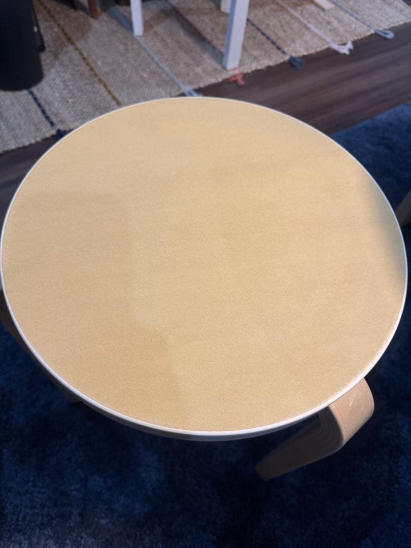 新品artek stool60 クッキー無着色)スツール　アルテック　リノリウム