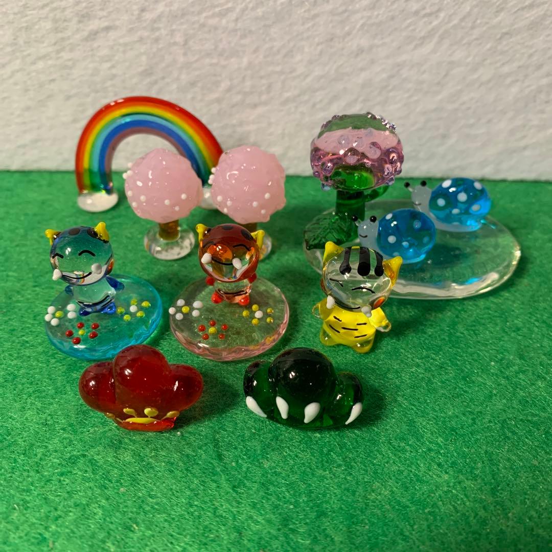 とらっちょ様専用 ガラス細工 ミニチュア ミニチュア ガラス細工 干支