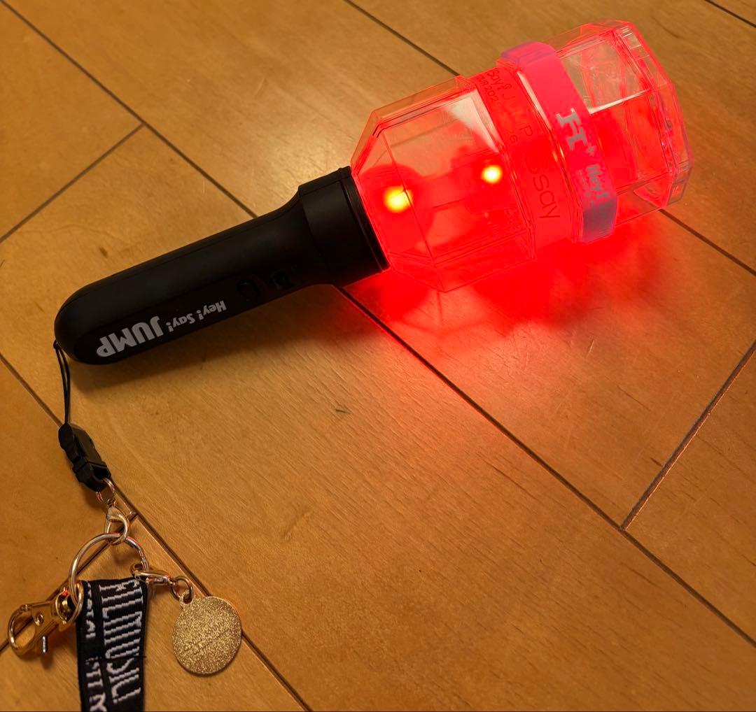 Hey! Say! JUMP ペンライト h+（ネックストラップ、バンド付き）