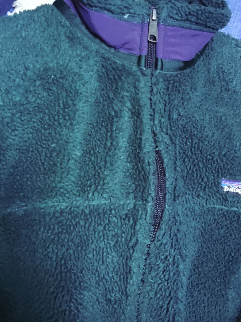 T*M様 95年USA製 パタゴニア レトロX 初期モデル ハンター/パープル