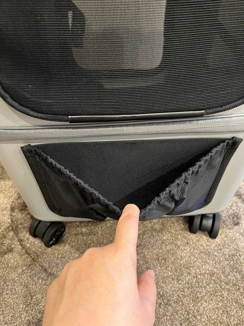 買うペット用品 - 【一度のみ使用】PETiCO ぺットキャリー Lサイズ