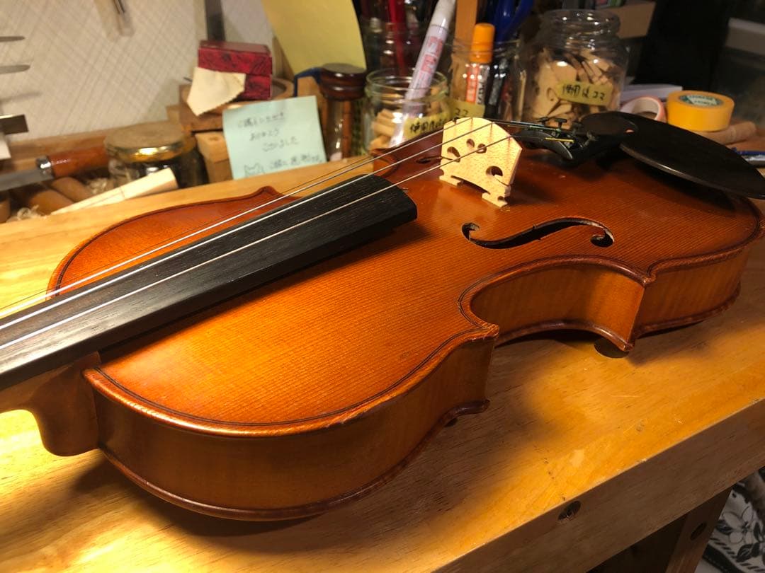 【特価出し❣️駒&魂柱新調済】SuzukiバイオリンNo360 4/4 1973
