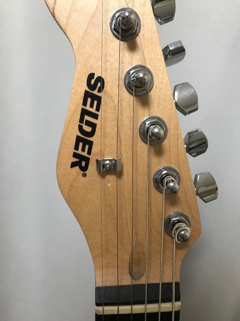 SEIDER エレキギター ブラック レフティ