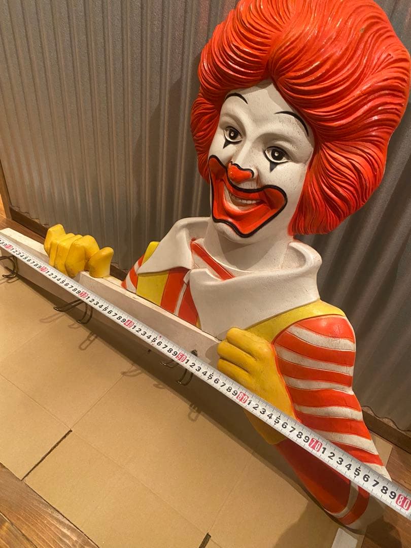 激レア！70s ヴィンテージ ロナルド マクドナルド ストアディスプレイ