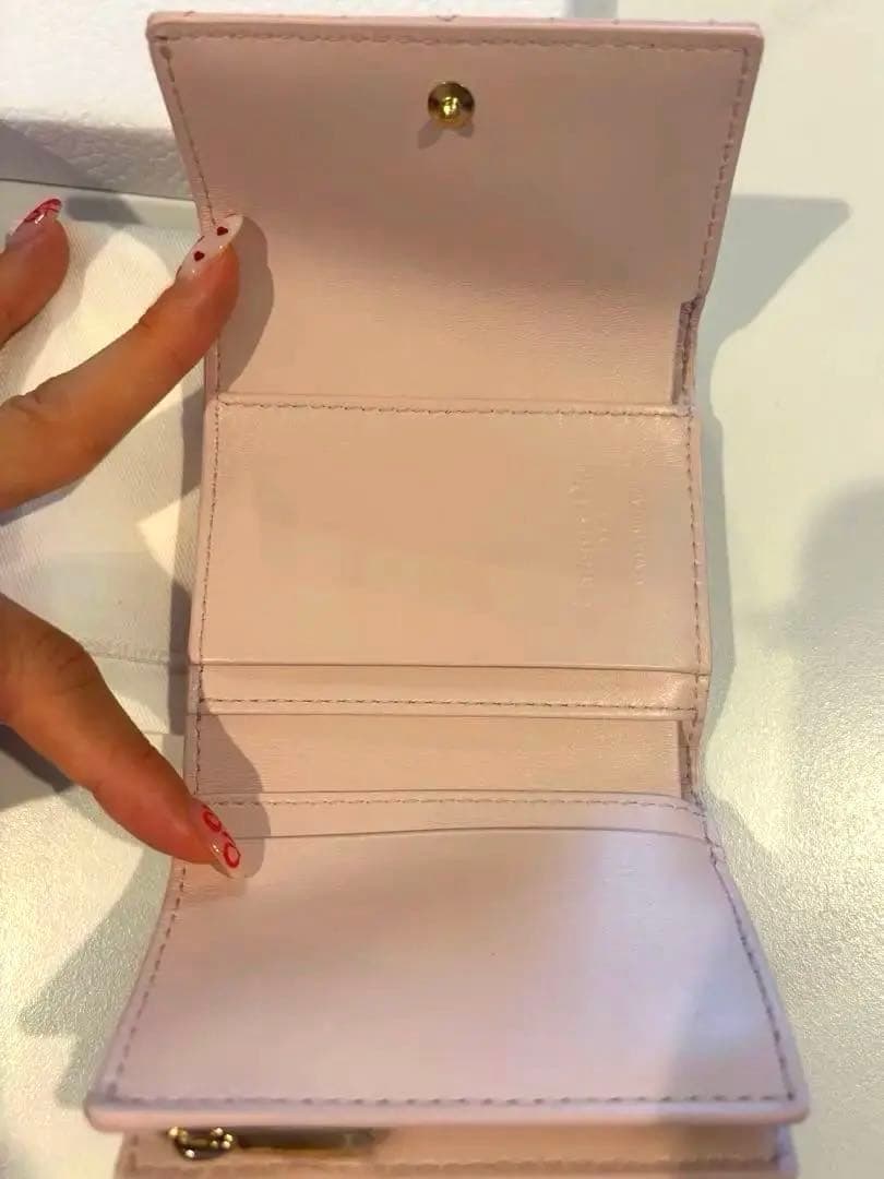 新品Dior Hibiscus Lジップウォレット　三つ折り財布⭐︎未使用