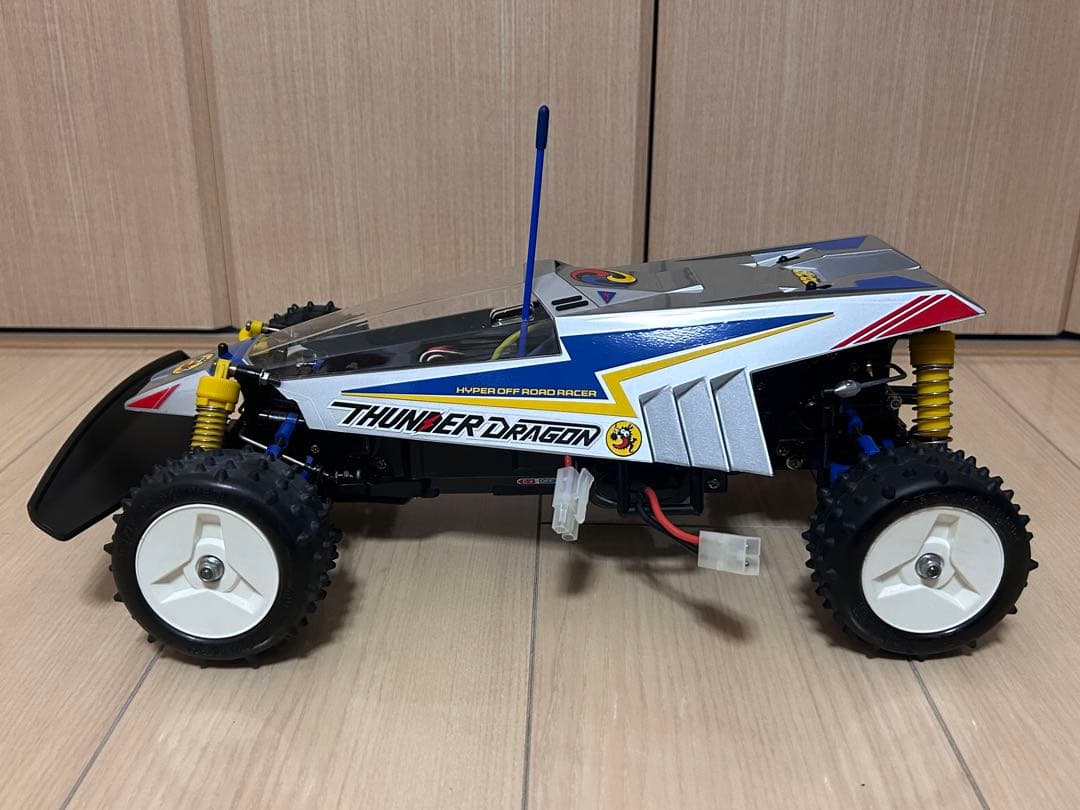 タミヤ スコーチャー シャーシ 当時物 サンダードラゴン ボディ 復刻版 メカ付