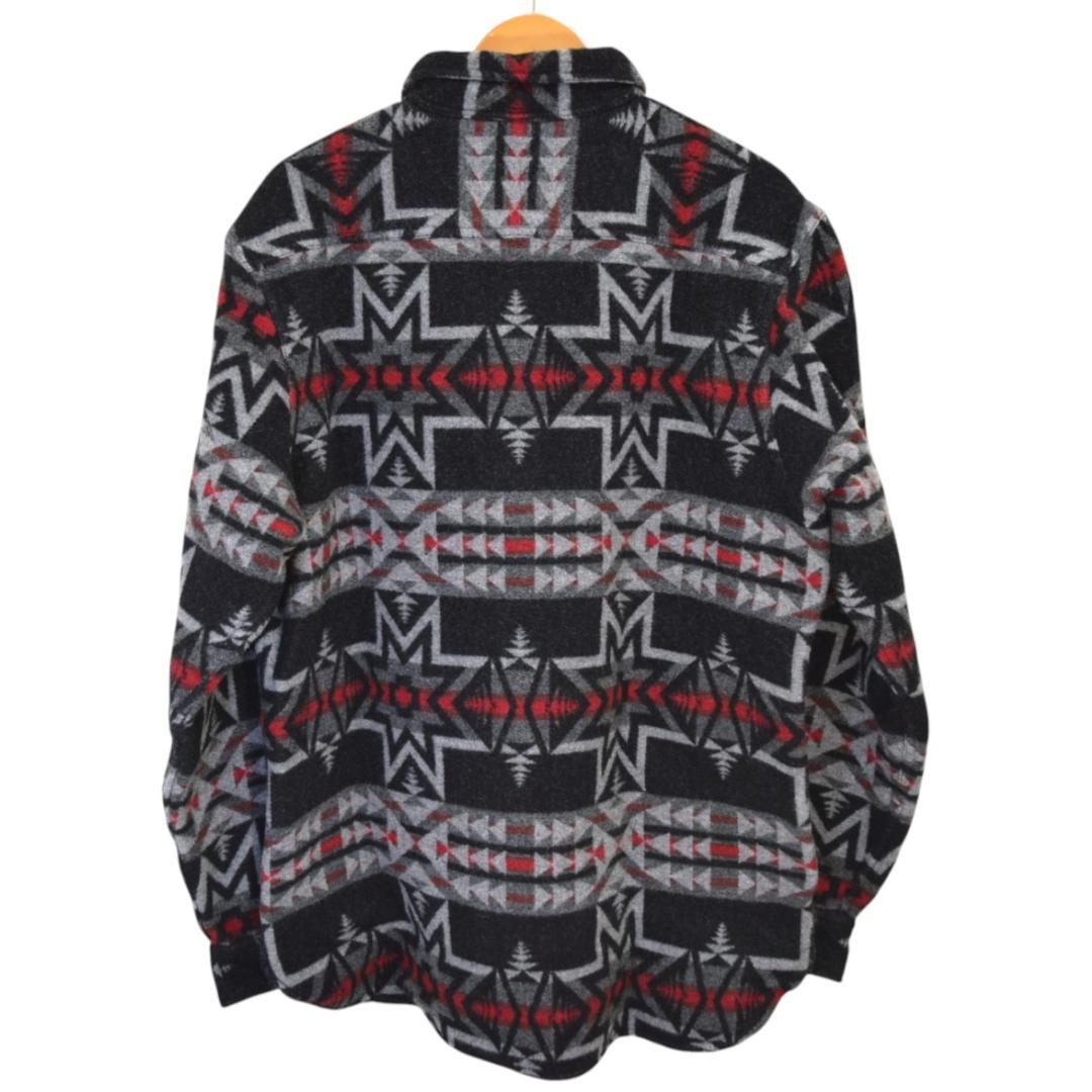 タグ付未使用 ダブルアールエル RRL ネイティブ柄ウールシャツジャケット