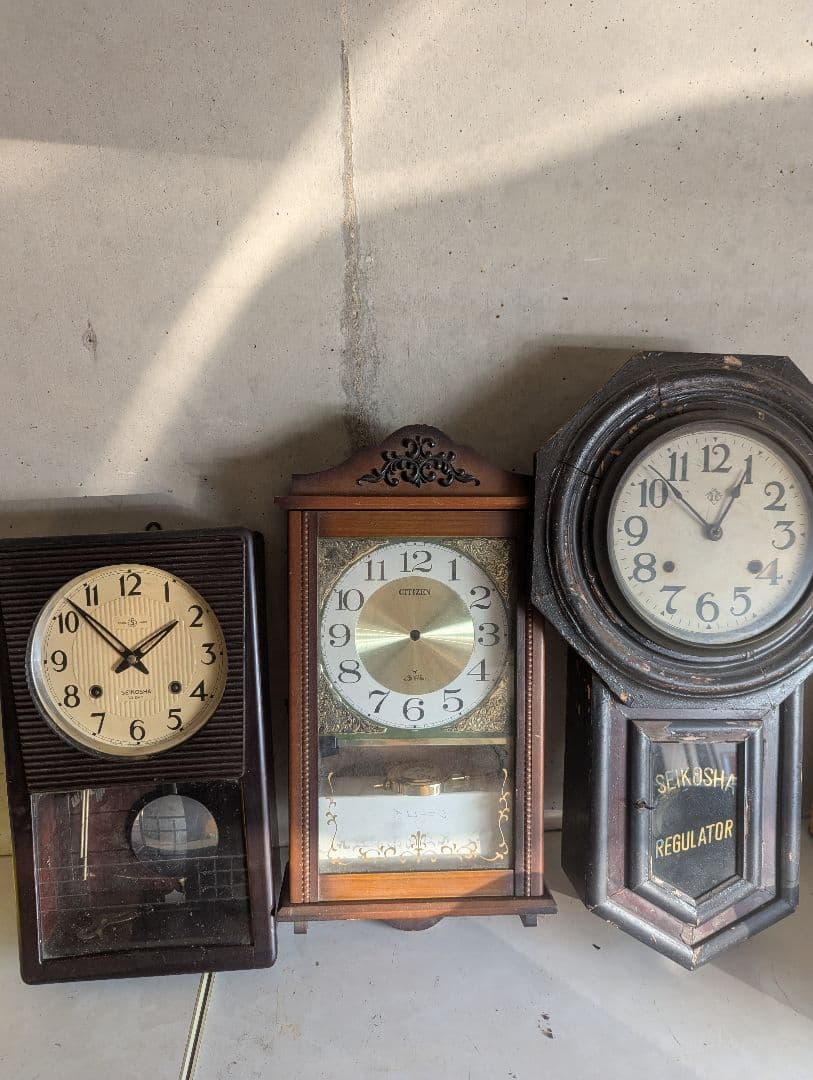 振り子掛時計　パーツまとめ