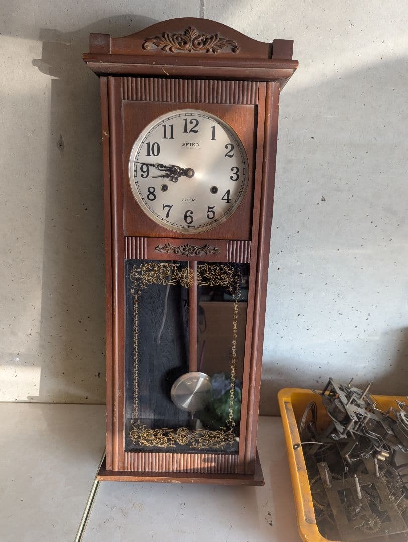 振り子掛時計　パーツまとめ