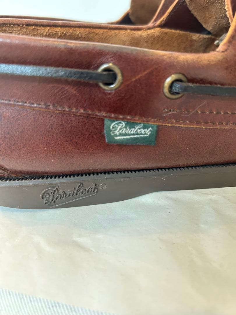 靴 Paraboot BARTH/MARINE MARRON-AMERICA 6.5