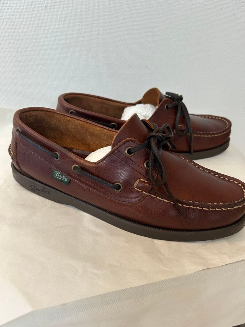 靴 Paraboot BARTH/MARINE MARRON-AMERICA 6.5