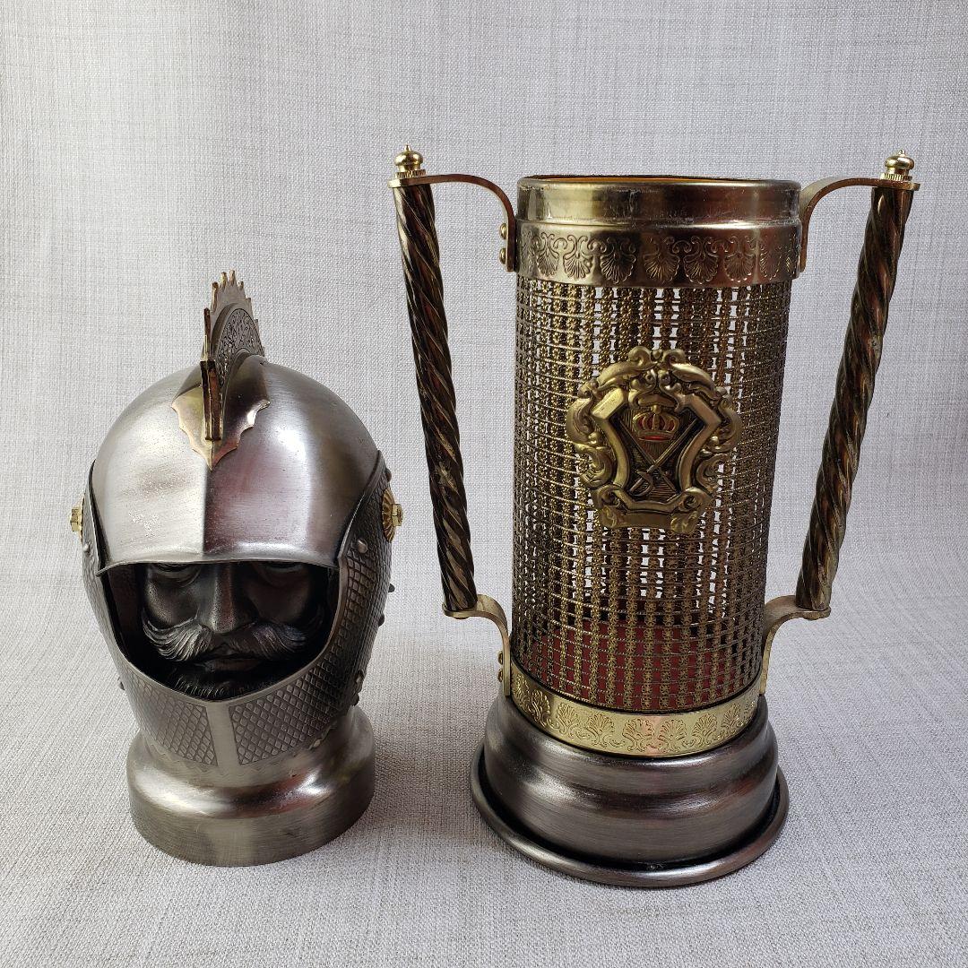 ニッカウイスキー ボトルカバー G&G 騎士 西洋甲冑&武将 鎧兜 set