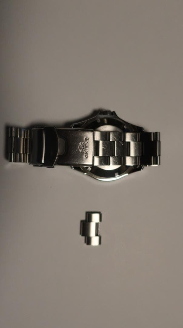 ORIENT 自動巻き腕時計 青黒赤