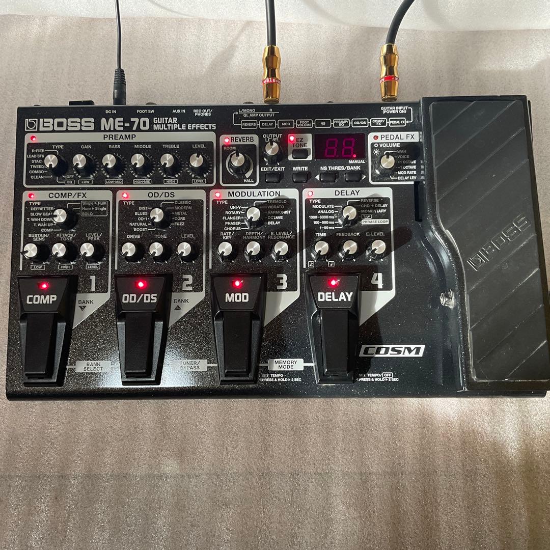 ギター BOSS ME-70 GUITAR MULTIPLE EFFECTS