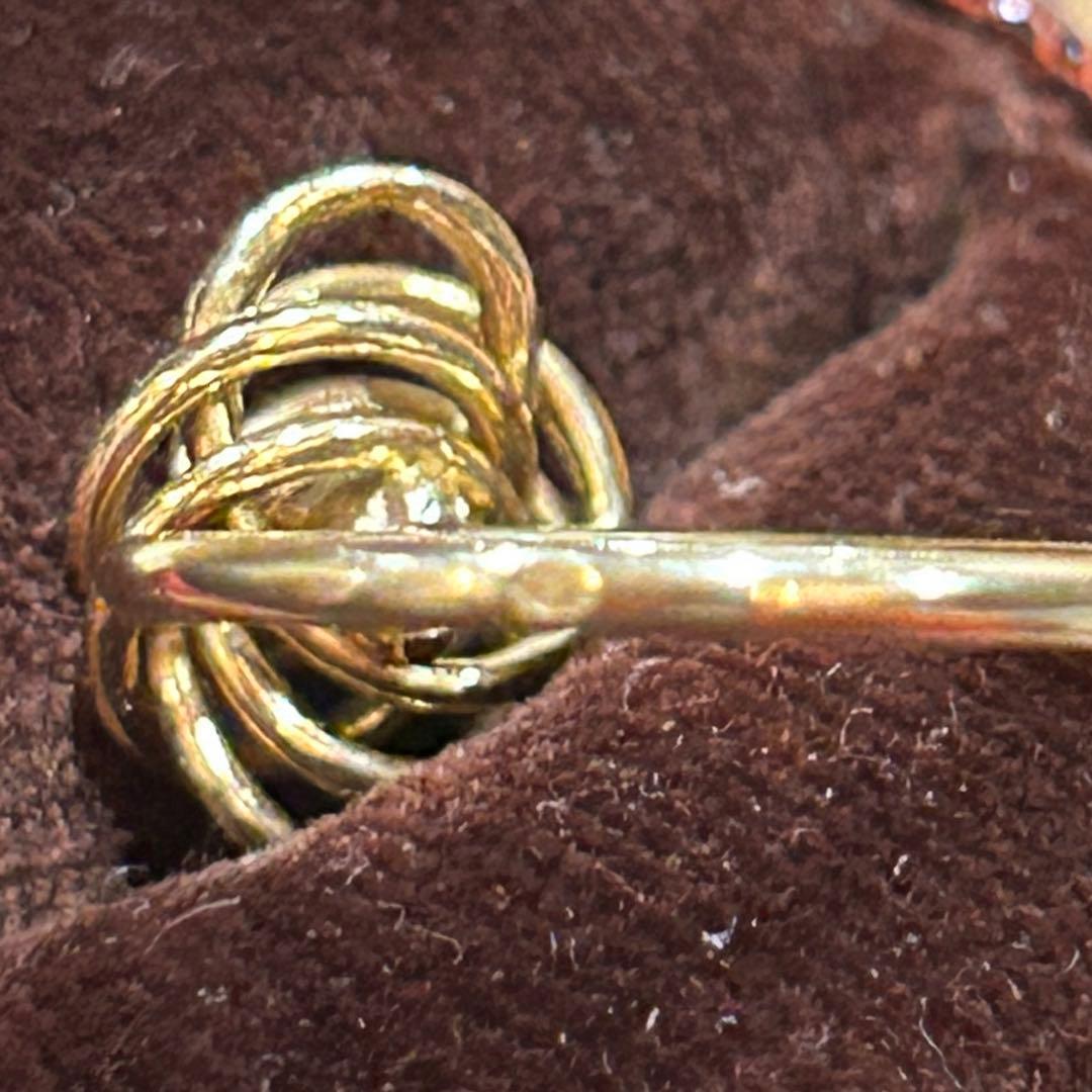 フランス　ヴィンテージリング　K18 エメラルド