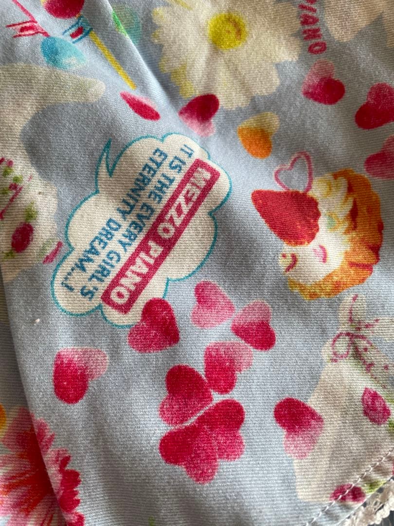 メゾピアノ❗️160㎝スカート❗️スイーツ柄❗️