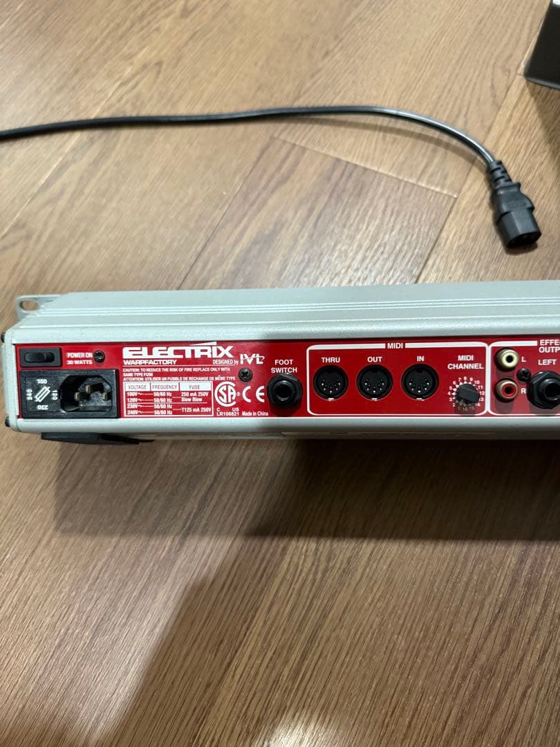 Electrix Warpfactory ヴォコーダー エフェクター 通電確認済