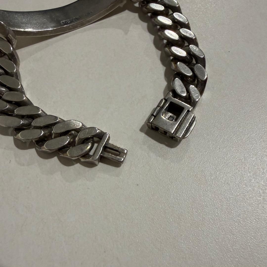 GLAD HAND & Co. シルバーチェーンブレスレット