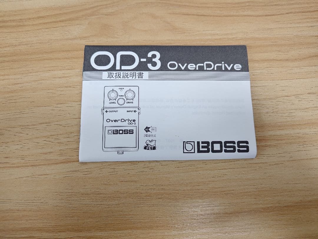 BOSS OD-3 OverDrive エフェクター