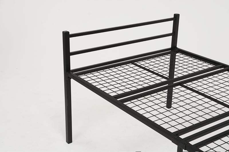 アウトレット　　シングルベッド ハイタイプ　ブラック