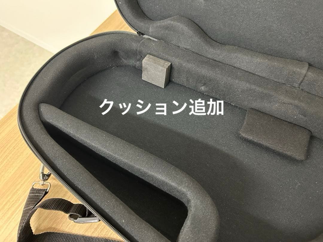 Bags テナーサックス用　ファイバーケース EFTS BLU 中古品