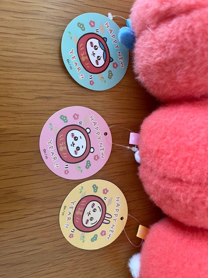 ちいかわだるまになっちゃった！ころりん 起き上がりこぼしぬいぐるみ 3体セット