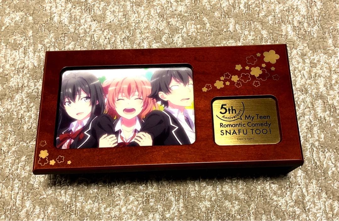 やはり俺の青春ラブコメは間違っている オルゴール 5周年記念 箱付き 俺