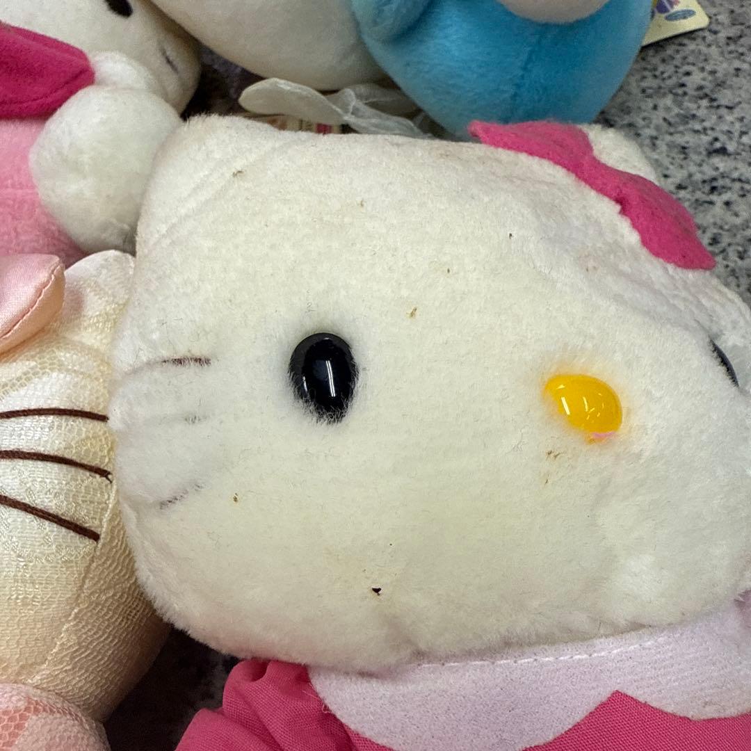 咲*音様 ハローキティ ぬいぐるみ まとめ売り サンリオ 19体セット 小物 格