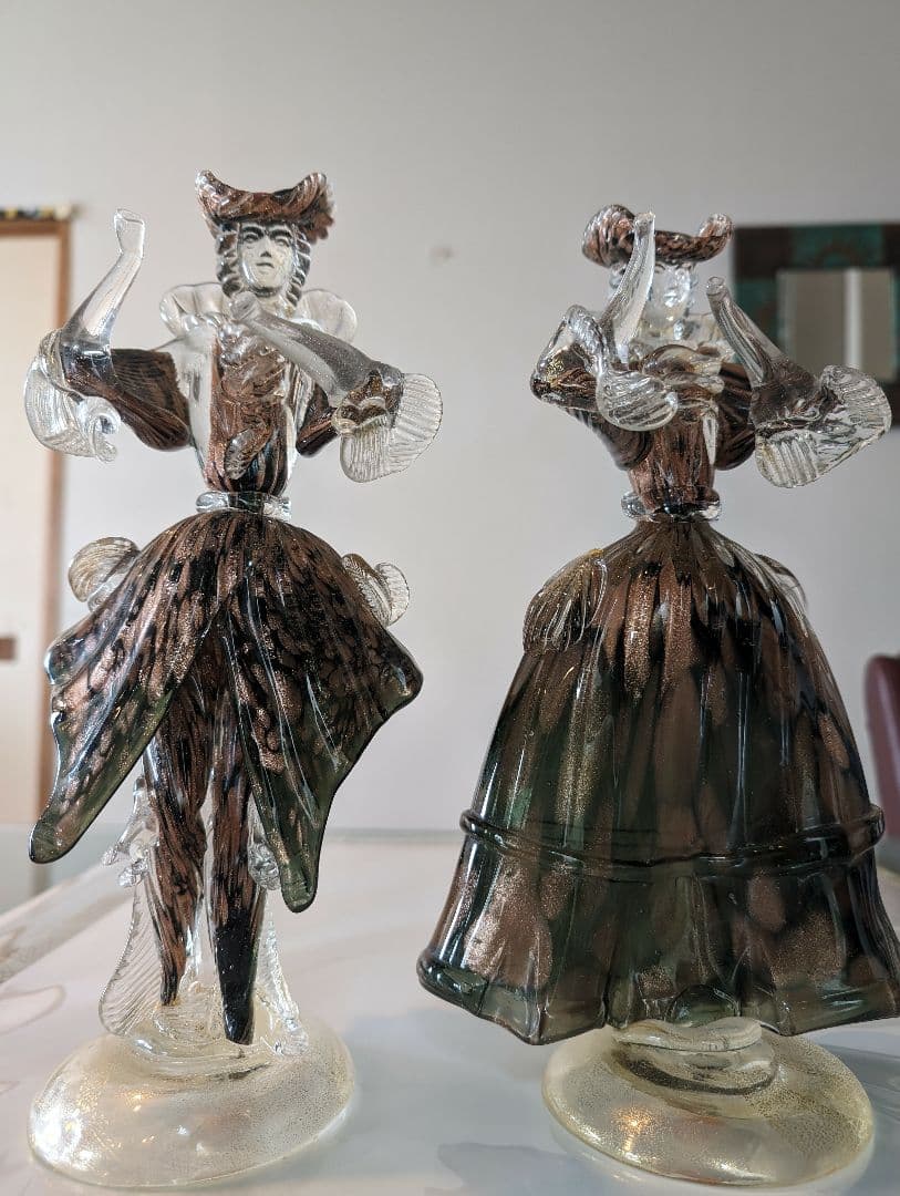 ベネチアンガラス人形