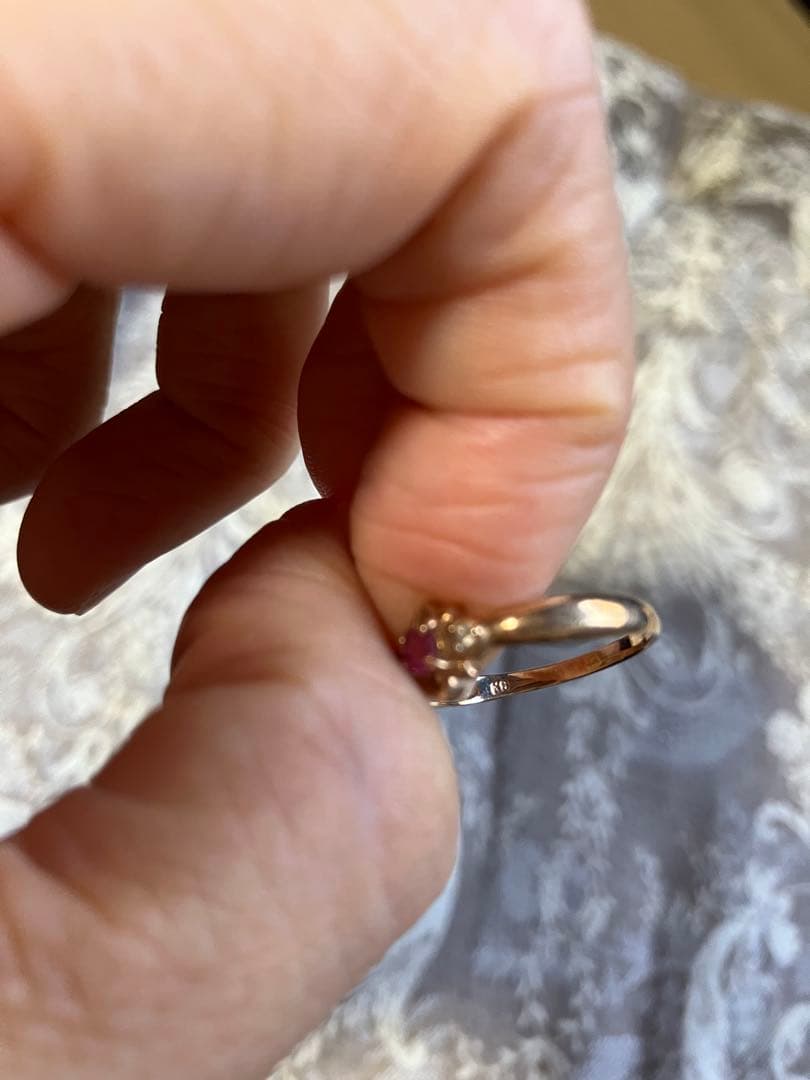 ルビーダイヤリング