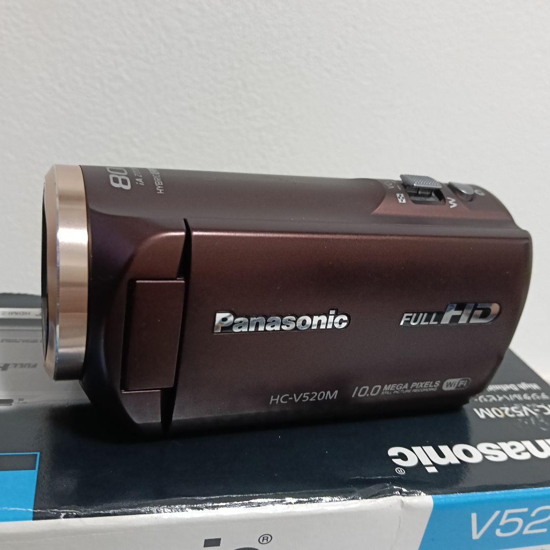Panasonic HC-V520M ビデオカメラ 本体 バッテリー2つあり