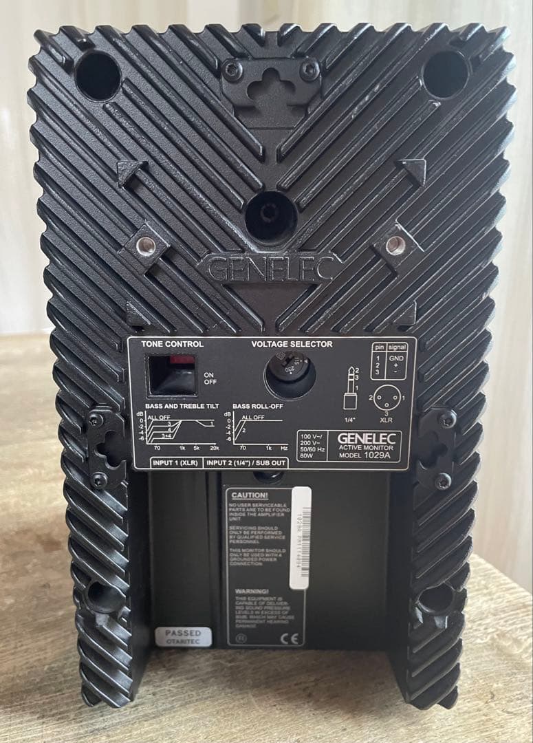 【ジャンク】Genelec 1029A 単品 ★正常側は即完売 残り1本のみ！