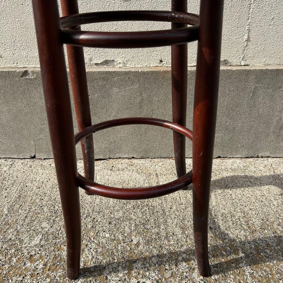 秋田木工 ベントウッドラタンスツール