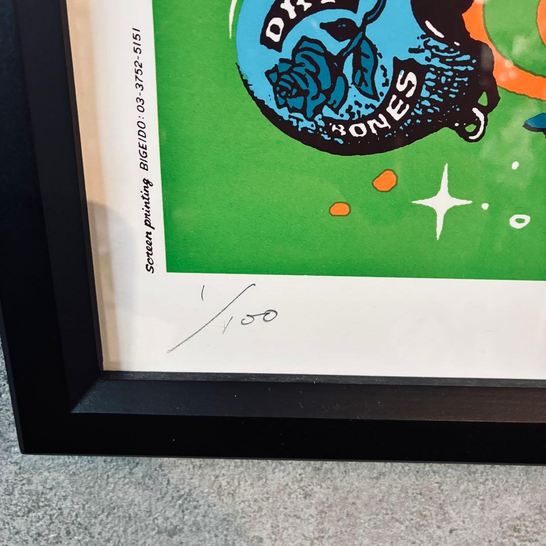 ロッキンジェリービーン Rockin’ Jelly ポスター 額装 限定品