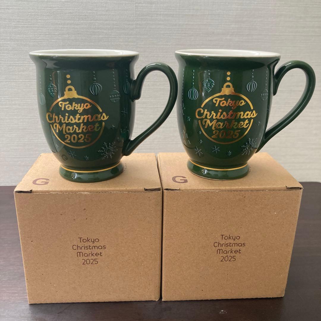 芝公園限定】東京クリスマスマーケット2025 マグカップ 2個セット