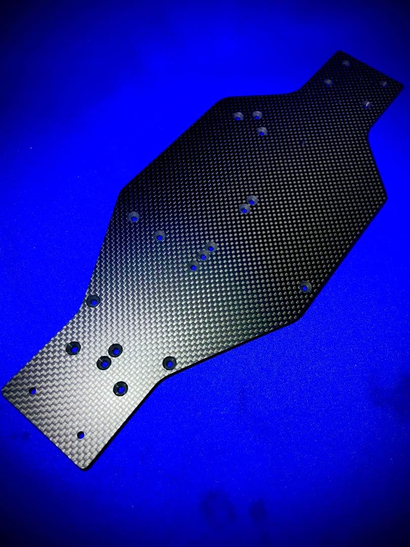 ヨコモ YZ-870C 用　特注スリット無し　カーボンシャーシ 3.0㎜