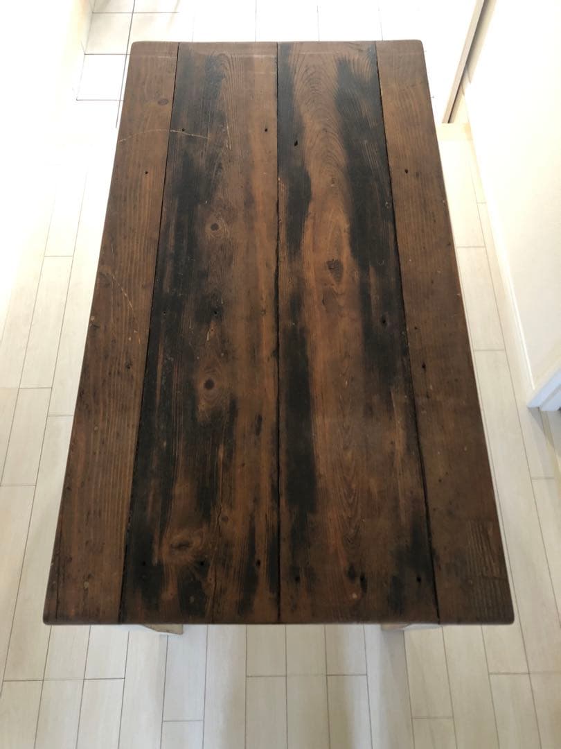 チェブ　アンティーク風家具　テーブル　パイン材